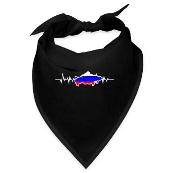 Russland - Bandana - Schwarz - Vorne