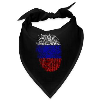Russland - Bandana - Schwarz - Vorne