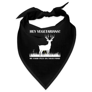 Hunter Jäger - Bandana - Schwarz - Vorne