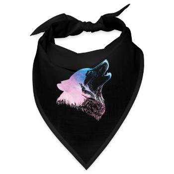 Husky - Bandana - Schwarz - Vorne