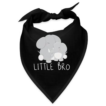 little bro - Bandana - Schwarz - Vorne