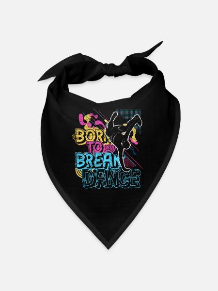 Streetdance - Bandana Dreieckstuch - Schwarz