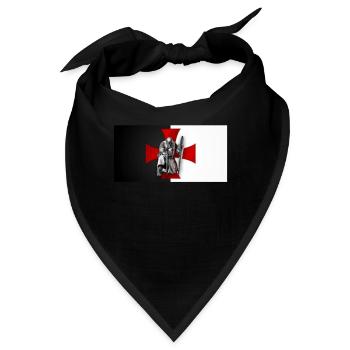 The Templar - Der Templer - Bandana - Schwarz - Vorne