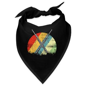 Fagott - Bandana - Schwarz - Vorne