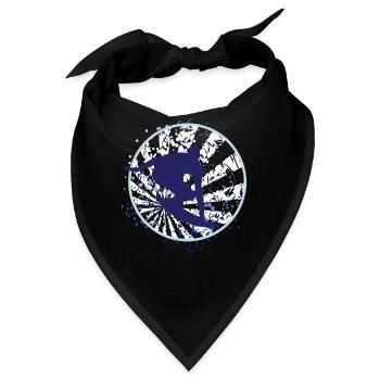 Silver Surfer - Bandana - Schwarz - Vorne