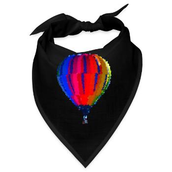 Ballon - Bandana - Schwarz - Vorne