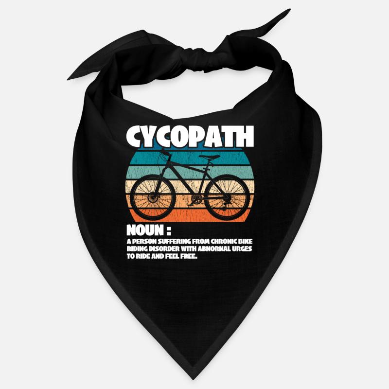 Mountain Biking Cycopath Noun Bandana