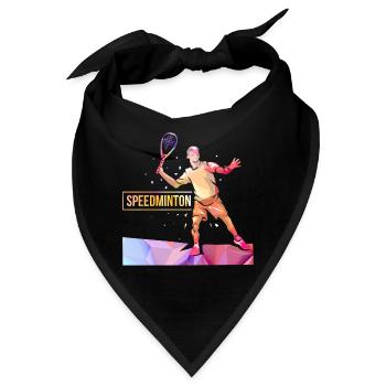 Furioser Speedminton Schmetterball - Bandana - Schwarz - Vorne
