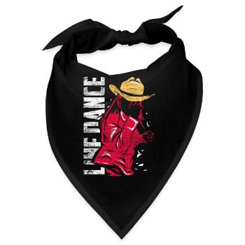 Leidenschaftliche Line Dance Gruppe - Bandana - Schwarz - Vorne