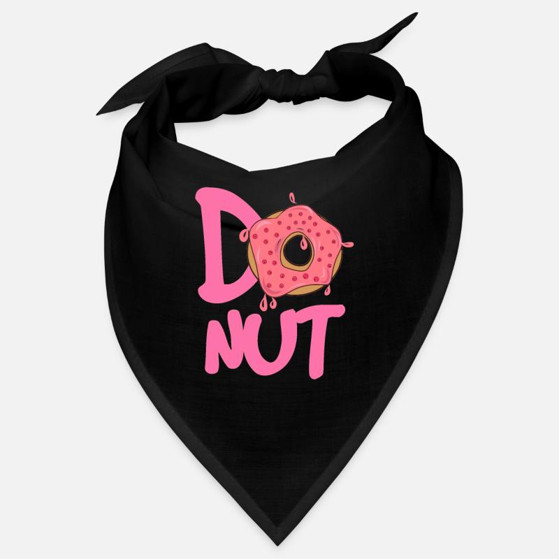 Donut Logo Rose Sparkle Bandana