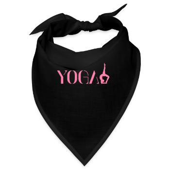 Yoga Yoga Yoga Yoga - Bandana - Schwarz - Vorne
