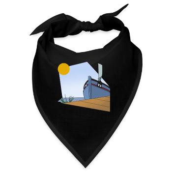 DK-Shirts Nymindegab Drawn - Bandana - Schwarz - Vorne