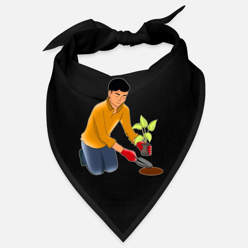 Gartenarbeit Bandana