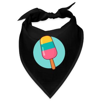Eis am Stiel - Bandana - Schwarz - Vorne