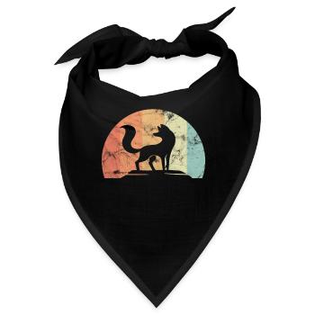 Fuchs - Bandana - Schwarz - Vorne