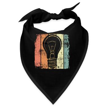 Nerd - Bandana - Schwarz - Vorne