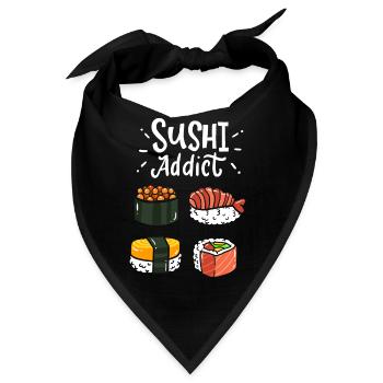 Sushi - Bandana - Schwarz - Vorne