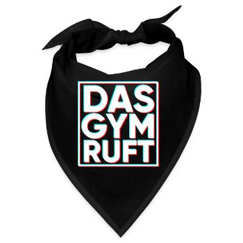 Sportler - Bandana - Schwarz - Vorne