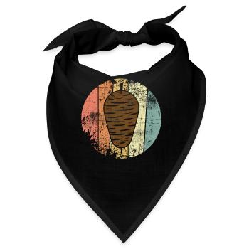 Döner - Bandana - Schwarz - Vorne