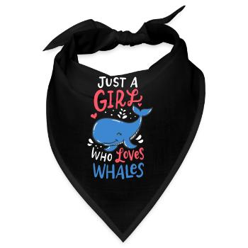 whales - Bandana - Schwarz - Vorne