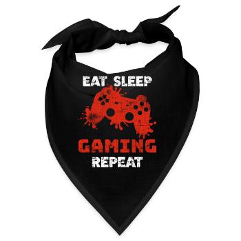Gaming - Bandana - Schwarz - Vorne