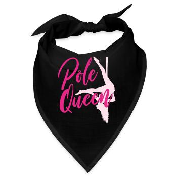 Pole Dance Queen - Bandana - Schwarz - Vorne