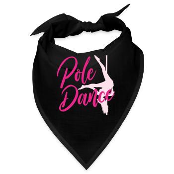 Pole Dance - Bandana - Schwarz - Vorne