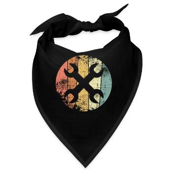 Werkzeug - Bandana - Schwarz - Vorne