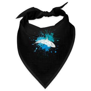 Orca - Bandana - Schwarz - Vorne