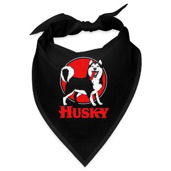 Husky - Bandana - Schwarz - Vorne