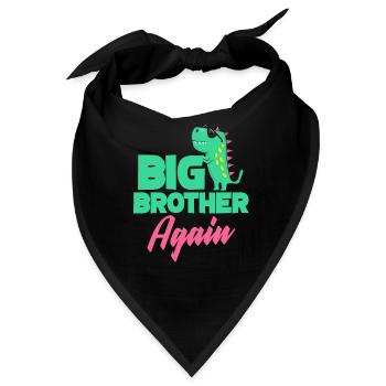 Grosser Bruder - Bandana - Schwarz - Vorne