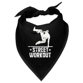 Parkour - Street Workout - Bandana - Schwarz - Vorne