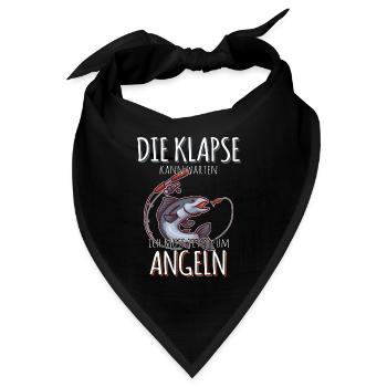 ANGELN ANGELN ANGELN - Bandana - Schwarz - Vorne