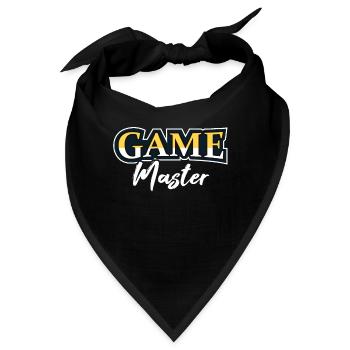 Game Master - Bandana - Schwarz - Vorne