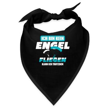 Gleitschirmfliegen Gleitschirm - Bandana - Schwarz - Vorne