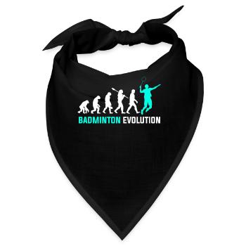 Badminton Evolution - Bandana - Schwarz - Vorne
