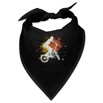 BMX retro - Bandana - Schwarz - Vorne