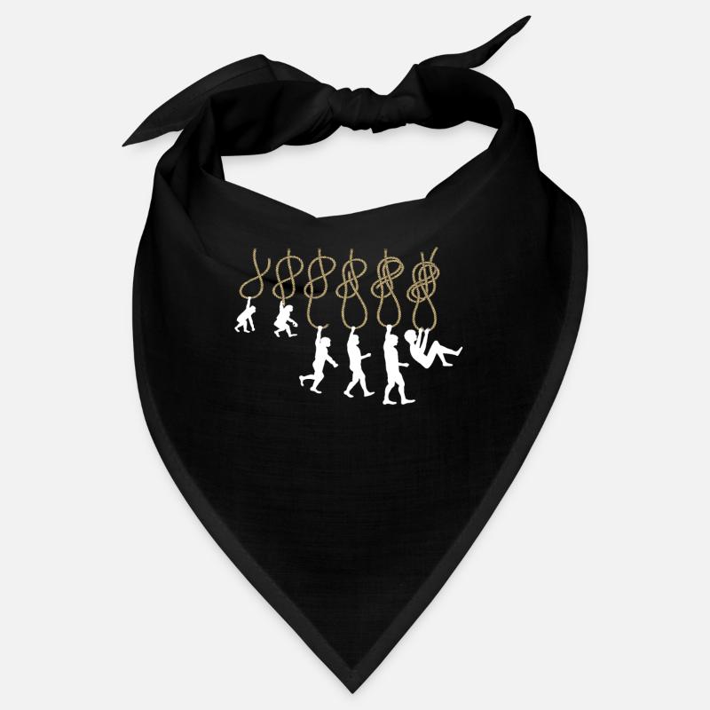 Évolution escalade noeud d'escalade huitième noeud Bandana