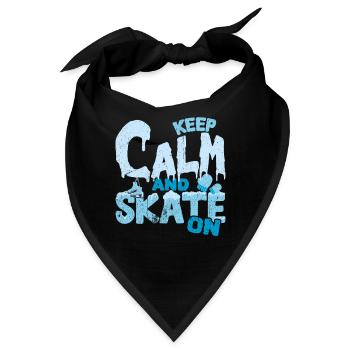 Eislauf Schlittschuhe - Bandana - Schwarz - Vorne
