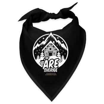 Åre Schweden Skigebiet - Bandana - Schwarz - Vorne