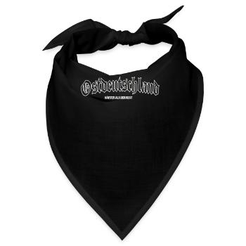 Ostdeutschland Härter als der Rest - Bandana - Schwarz - Vorne