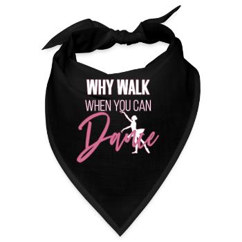 Ballerina - Bandana - Schwarz - Vorne