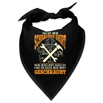 Schrauber - Bandana - Schwarz - Vorne