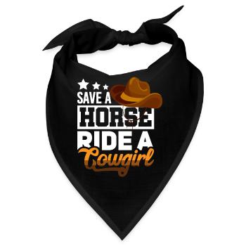 Redneck Trailer Park Geschenk I Wohnwagen - Bandana - Schwarz - Vorne