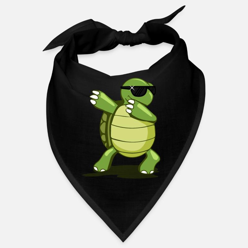 Dabbing turtle with sunglasses Bandana