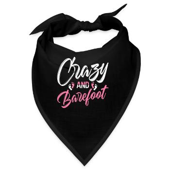 Barfuß - Bandana - Schwarz - Vorne