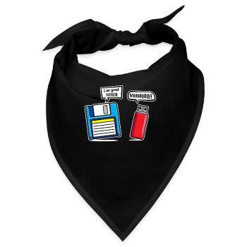 I am Your Father Dsikette USB-Stick Humor - Bandana - Schwarz - Vorne