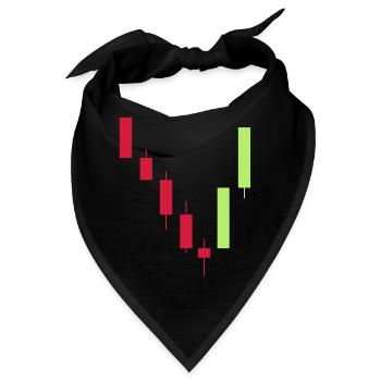 trading - Bandana - Schwarz - Vorne