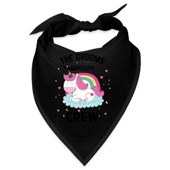 LGBT Junggesellen Abschied - Bandana - Schwarz - Vorne