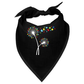 Autism Awareness World Autism Awareness Day Shirt - Bandana - Schwarz - Vorne